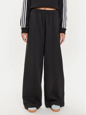 adidas Spodnie dresowe Premium Essentials IW5739 Czarny Wide Leg