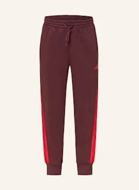 Adidas Spodnie Dresowe Seasonal Essentials Colorblock rot