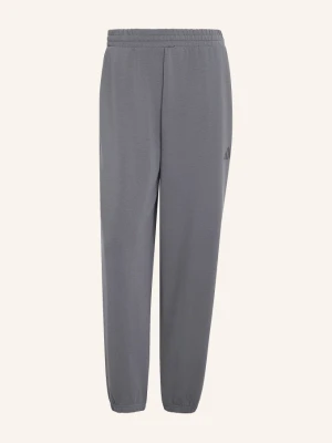 Adidas Spodnie Dresowe Soft Lux grau CZIEMNOSZARY