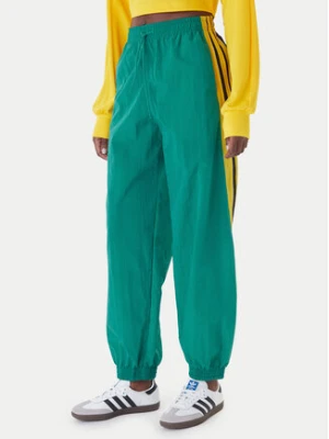 adidas Spodnie dresowe Sport Santiago KD2971 Zielony Loose Fit