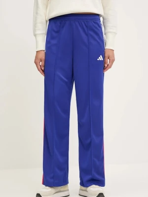 adidas spodnie dresowe Tiro damskie kolor niebieski wzorzyste JW6811