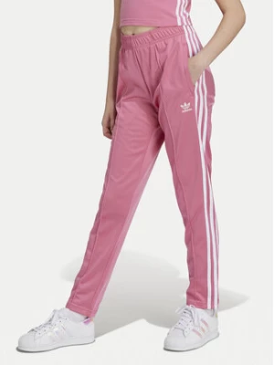 adidas Spodnie dresowe Trefoil IY4032 Różowy Regular Fit