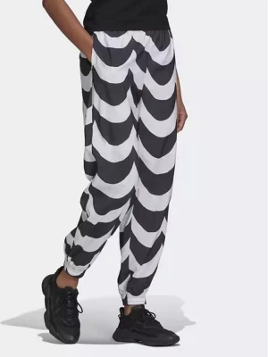 adidas Spodnie dresowe w kolorze czarno-białym rozmiar: XL