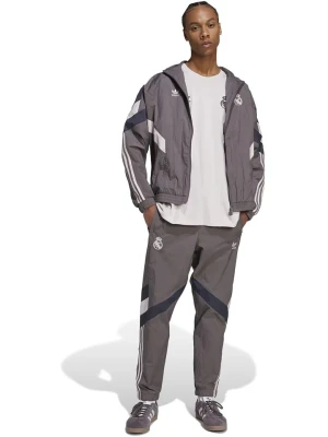 adidas Spodnie dresowe w kolorze szarym rozmiar: S