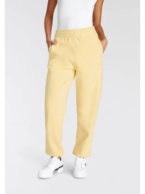 adidas Spodnie dresowe w kolorze żółtym rozmiar: L