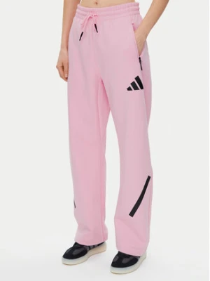 adidas Spodnie dresowe Z.N.E. Barrel JC5410 Różowy Loose Fit