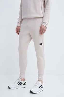 adidas spodnie dresowe Z.N.E kolor różowy gładkie IR5204