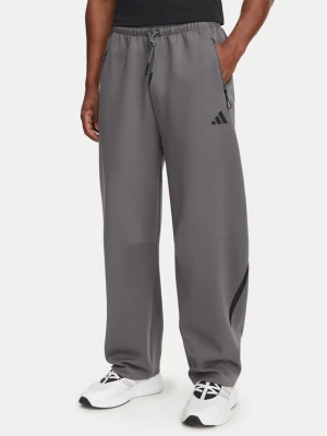 adidas Spodnie dresowe Z.N.E. Open Hem KX7695 Szary ciemny Loose Fit