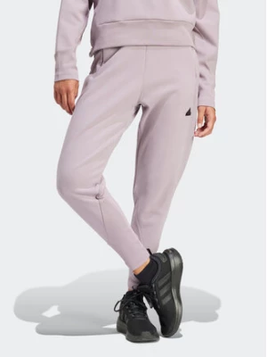 adidas Spodnie dresowe Z.N.E. Winterized IS4334 Fioletowy Regular Fit