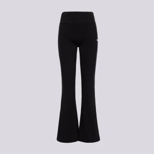 Adidas Spodnie Ess Rib Flared Leggings Tights czarny