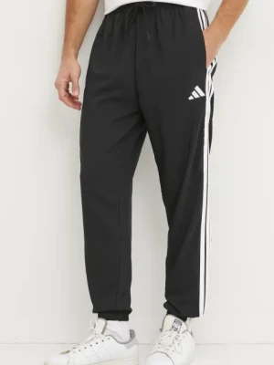 adidas spodnie Essentials męskie kolor czarny wzorzyste IM7841