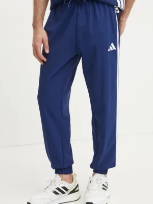 adidas spodnie Essentials męskie kolor granatowy wzorzyste JE6403