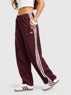 adidas Spodnie Fb Barrel Tp bordowy