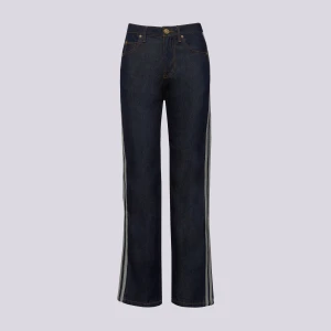 Adidas Spodnie Firebird Denim granatowy