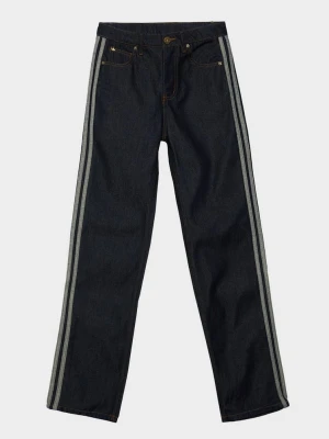 adidas Spodnie Firebird Denim granatowy