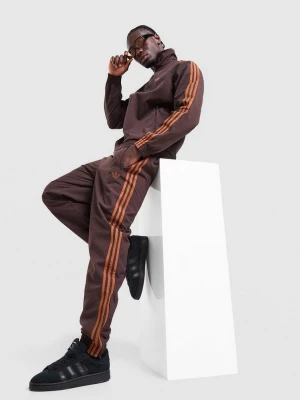adidas Spodnie Firebird Woven Track Pants brązowy