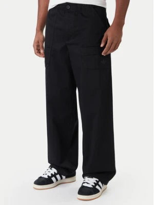 adidas Spodnie materiałowe Premium Essentials JY2636 Czarny Loose Fit