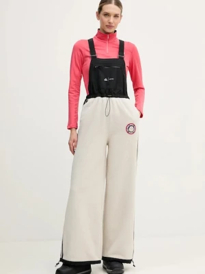 adidas spodnie narciarskie adidas x Moon Boot kolor beżowy JM1106