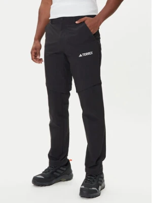 adidas Spodnie outdoor Terrex Multi IZ3320 Czarny Regular Fit