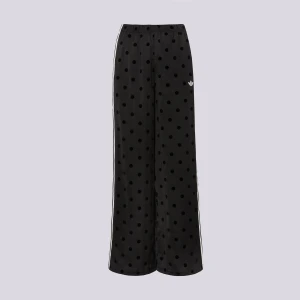 Adidas Spodnie Satin Polka Dots Wide Leg czarny