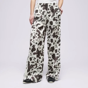 Adidas Spodnie Satin Wide Leg Cow Print