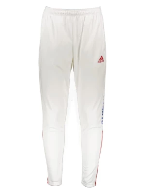 adidas Spodnie sportowe w kolorze białym rozmiar: XS