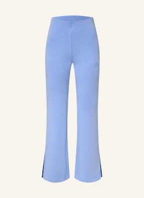 Adidas Spodnie Treningowe Soft Lux blau