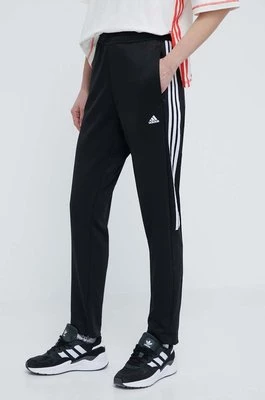 adidas spodnie treningowe Tiro kolor czarny z aplikacją IS4554