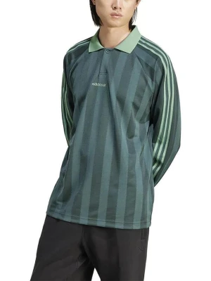 adidas Sportowa koszulka polo w kolorze turkusowym rozmiar: L