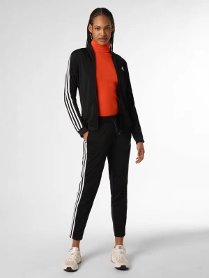 adidas Sportswear Damski dres Kobiety Sztuczne włókno czarny jednolity,