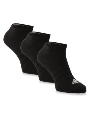 adidas Sportswear Damskie skarpety do obuwia sportowego pakowane po 3 szt. Kobiety Bawełna czarny jednolity,