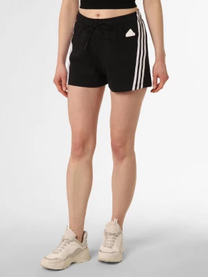 adidas Sportswear Damskie spodenki dresowe Kobiety Bawełna czarny jednolity,