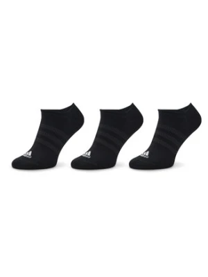 adidas Stopki Thin and Light No-Show Socks 3 Pairs IC1327 Czarny