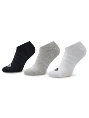 adidas Stopki Thin and Light No-Show Socks 3 Pairs IC1328 Szary