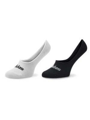 adidas Stopki Thin Linear Ballerina Socks 2 Pairs HT3448 Biały