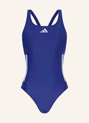 Adidas Strój Kąpielowy 3-Streifen blau