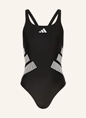 Adidas Strój Kąpielowy Logo C-Back schwarz