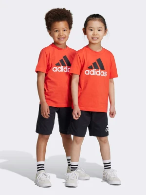 adidas Strój sportowy w kolorze pomarańczowo-czarnym rozmiar: 116