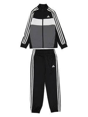 adidas Strój sportowy w kolorze szaro-czarnym rozmiar: 152