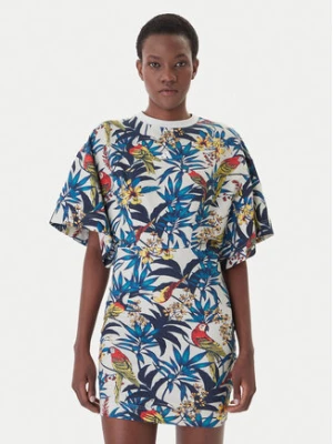 adidas Sukienka codzienna Farm Rio KD2194 Niebieski Oversize