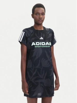 adidas Sukienka codzienna Tiro x Common Goal Graphic JL7638 Czarny Loose Fit