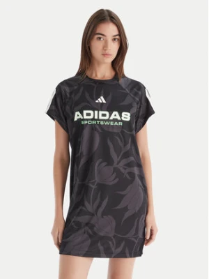 adidas Sukienka codzienna Tiro x Common Goal Graphic JL7638 Czarny Loose Fit