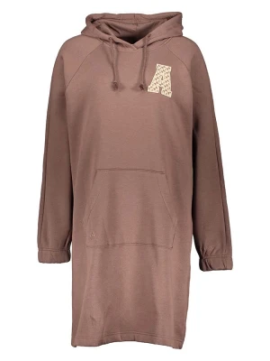 adidas Sukienka dresowa w kolorze brązowym rozmiar: XXS