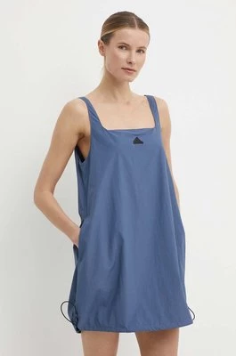 adidas sukienka kolor niebieski mini prosta IS0670