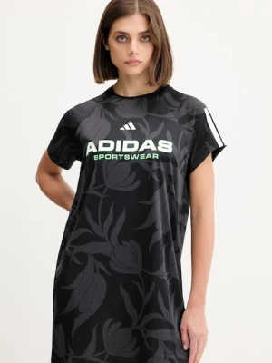 adidas sukienka Tiro kolor czarny mini prosta JL7638