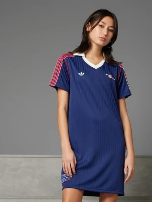 adidas Sukienka w kolorze granatowym rozmiar: L