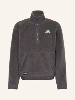 Adidas Sweter Typu Troyer Z Polaru Mercedes – Amg Petronas Formula One Team Premium grau