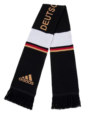 adidas Szal "DFB" w kolorze czarnym ze wzorem - 135 x 16,5 cm rozmiar: onesize