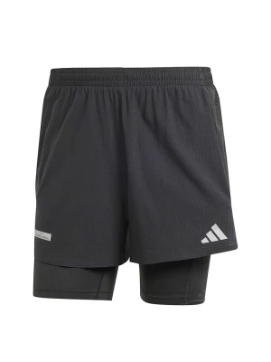 adidas Szorty 2w1 w kolorze czarnym do biegania rozmiar: XS