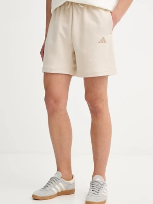adidas szorty beżowy